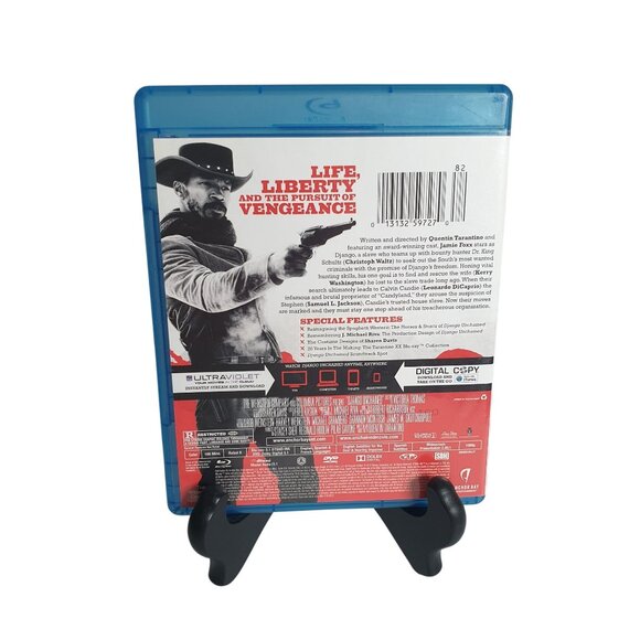 Django Unchained Blu-Ray DVD Combo Pack Quentin Tarantino Family Movie Night - Picture 2 of 5
